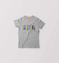 Load image into Gallery viewer, Piano Kids T-Shirt for Boy/Girl-Grey-Ektarfa.online
