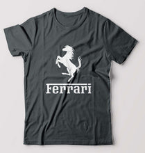 Load image into Gallery viewer, Ferrari F1 T-Shirt for Men-S(38 Inches)-Steel grey-Ektarfa.online
