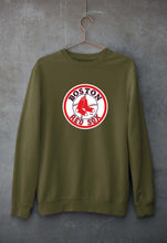 Load image into Gallery viewer, Boston Red Sox Baseball Unisex Sweatshirt for Men/Women-Olive Green-Ektarfa.online
