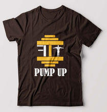 Load image into Gallery viewer, Fit Gym T-Shirt for Men-Coffee Brown-Ektarfa.online
