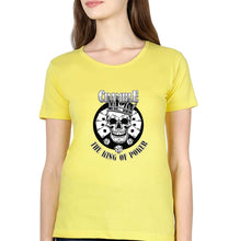 Load image into Gallery viewer, Poker T-Shirt for Women-Yellow-Ektarfa.online
