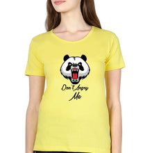 Load image into Gallery viewer, Angry Bear T-Shirt for Women-Yellow-Ektarfa.online
