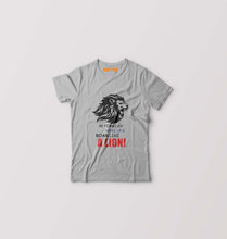 Load image into Gallery viewer, Lion Kids T-Shirt for Boy/Girl-Grey-Ektarfa.online
