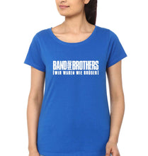 Load image into Gallery viewer, Band of Brothers T-Shirt for Women-Royal Blue-Ektarfa.online
