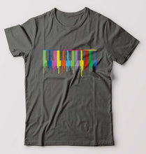 Load image into Gallery viewer, Piano T-Shirt for Men-Charcoal-Ektarfa.online
