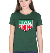 Load image into Gallery viewer, TAG Heuer T-Shirt for Women-Dark Green-Ektarfa.online
