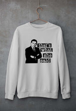 Load image into Gallery viewer, Michael Scott That&#39;s What She Said Unisex Sweatshirt for Men/Women-Grey Melange-Ektarfa.online
