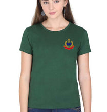 Load image into Gallery viewer, BSF Army T-Shirt for Women-Dark Green-Ektarfa.online
