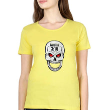 Load image into Gallery viewer, Stone Cold Steve Austin (WWE) T-Shirt for Women-Yellow-Ektarfa.online
