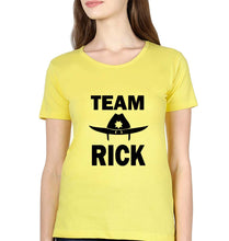 Load image into Gallery viewer, Team Rick T-Shirt for Women-Yellow-Ektarfa.online

