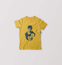 Load image into Gallery viewer, Bruce Lee Kids T-Shirt for Boy/Girl-Golden Yellow-Ektarfa.online
