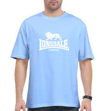 Load image into Gallery viewer, Lonsdale Oversized T-Shirt for Men-Baby Blue-Ektarfa.online
