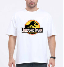 Load image into Gallery viewer, Jurassic Park Oversized T-Shirt for Men-White-Ektarfa.online
