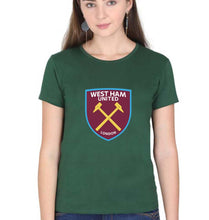 Load image into Gallery viewer, West-Ham T-Shirt for Women-Dark Green-Ektarfa.online
