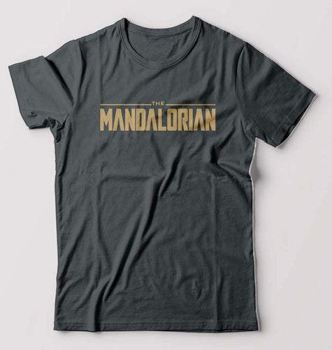 The Mandalorian T-Shirt for Men-Steel grey-Ektarfa.online