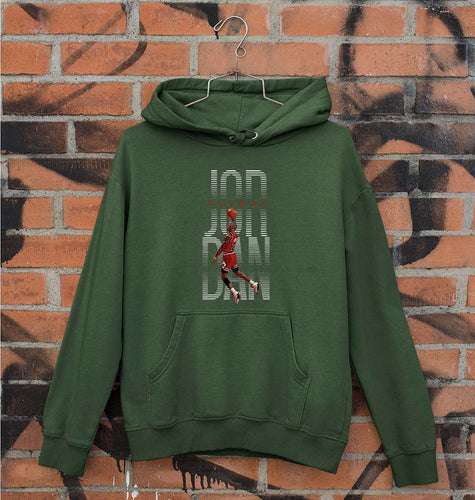 Michael Jordan Unisex Hoodie for Men/Women-Dark Green-Ektarfa.online