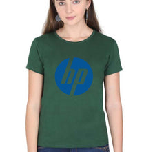 Load image into Gallery viewer, Hewlett-Packard(HP) T-Shirt for Women-Dark Green-Ektarfa.online
