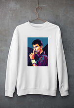 Load image into Gallery viewer, Novak Djokovic Tennis Unisex Sweatshirt for Men/Women-White-Ektarfa.online
