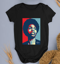 Load image into Gallery viewer, Nina Simone Kids Romper For Baby Boy/Girl-Black-Ektarfa.online
