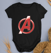 Load image into Gallery viewer, Avengers Kids Romper For Baby Boy/Girl-0-5 Months(18 Inches)-Black-Ektarfa.online
