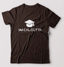Load image into Gallery viewer, IIM C Calcutta T-Shirt for Men-Coffee Brown-Ektarfa.online
