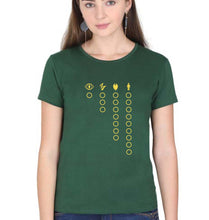 Load image into Gallery viewer, The Rings of Power T-Shirt for Women-Dark Green-Ektarfa.online

