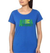 Load image into Gallery viewer, Animal Planet T-Shirt for Women-Royal Blue-Ektarfa.online

