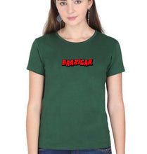 Load image into Gallery viewer, Baazigar T-Shirt for Women-Dark Green-Ektarfa.online
