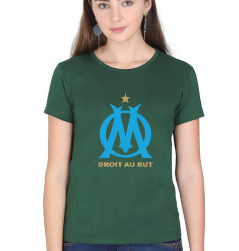 Marseille T-Shirt for Women-Dark Green-Ektarfa.online
