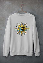 Load image into Gallery viewer, Psychedelic Chakra Unisex Sweatshirt for Men/Women-Grey Melange-Ektarfa.online
