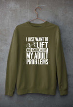 Load image into Gallery viewer, Gym Unisex Sweatshirt for Men/Women-Olive Green-Ektarfa.online
