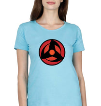 Load image into Gallery viewer, Sharingan T-Shirt for Women-SkyBlue-Ektarfa.online
