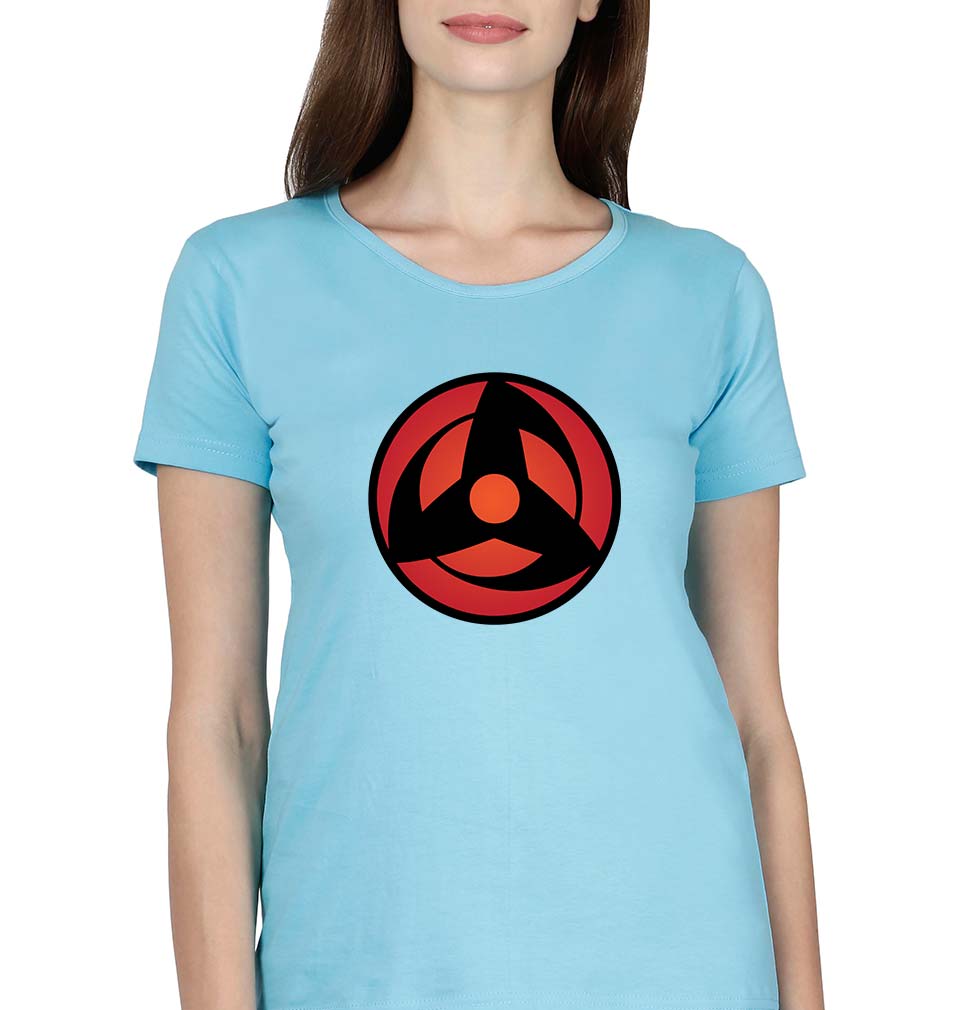Sharingan T-Shirt for Women-SkyBlue-Ektarfa.online