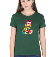 Load image into Gallery viewer, Novak Djokovic Tennis T-Shirt for Women-Dark Green-Ektarfa.online
