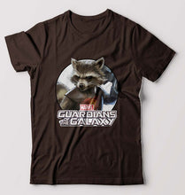 Load image into Gallery viewer, Rocket Raccoon T-Shirt for Men-Coffee Brown-Ektarfa.online
