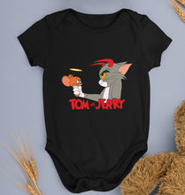 Load image into Gallery viewer, Tom and Jerry Kids Romper For Baby Boy/Girl-Black-Ektarfa.online
