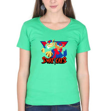 Load image into Gallery viewer, Swat Kats T-Shirt for Women-flag green-Ektarfa.online
