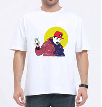 Load image into Gallery viewer, Divine Oversized T-Shirt for Men-White-Ektarfa.online
