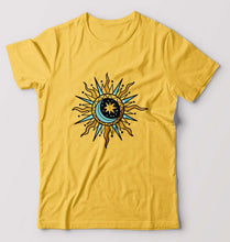 Load image into Gallery viewer, Psychedelic Chakra T-Shirt for Men-Golden Yellow-Ektarfa.online
