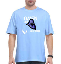 Load image into Gallery viewer, Valorant Oversized T-Shirt for Men-Baby Blue-Ektarfa.online

