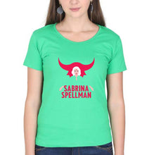 Load image into Gallery viewer, Sabrina Spellman T-Shirt for Women-flag green-Ektarfa.online
