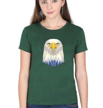 Load image into Gallery viewer, Eagle T-Shirt for Women-Dark Green-Ektarfa.online
