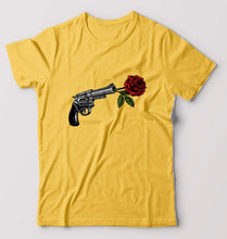 Load image into Gallery viewer, Guns N&#39; Roses T-Shirt for Men-Golden Yellow-Ektarfa.online
