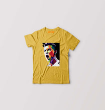 Load image into Gallery viewer, Cristiano Ronaldo CR7 Kids T-Shirt for Boy/Girl-Golden Yellow-Ektarfa.online
