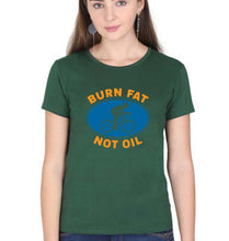 Load image into Gallery viewer, Cycling T-Shirt for Women-Dark Green-Ektarfa.online
