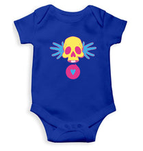 Load image into Gallery viewer, Cartoon Skull Kids Romper For Baby Boy/Girl-0-5 Months(18 Inches)-Royal Blue-Ektarfa.online
