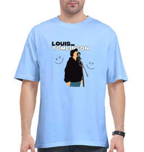 Load image into Gallery viewer, Louis Tomlinson Oversized T-Shirt for Men-Baby Blue-Ektarfa.online
