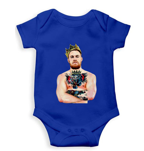 Conor McGregor UFC Kids Romper For Baby Boy/Girl-0-5 Months(18 Inches)-Royal Blue-Ektarfa.online