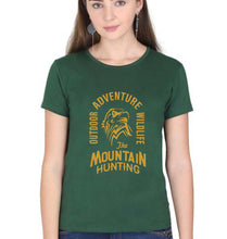 Load image into Gallery viewer, Eagle T-Shirt for Women-Dark Green-Ektarfa.online
