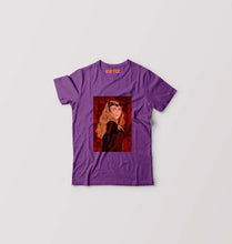 Load image into Gallery viewer, Scarlet Witch Wanda Kids T-Shirt for Boy/Girl-Purple-Ektarfa.online
